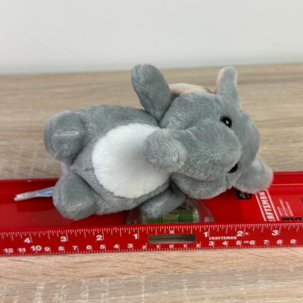 Wish Pets Gray Mini Elephant Plush